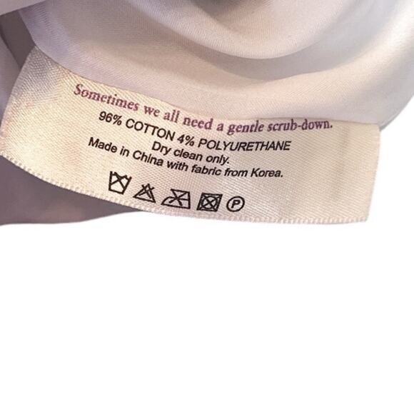 MM Lafleur The Cobble Hill Floral Print Cotton Pencil Skirt Blue Navy White 10 - Picture 11 of 13